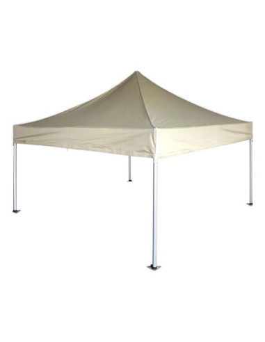 CARPA PLEGABLE ALUMINIO 3X3 METROS 300GRS BEIGE SUNGARDEN