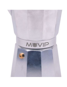 CAFETERA 6 TAZAS ALUMINIO ANTIADHERENTE MUVIP 2