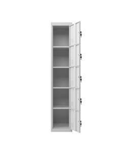 TAQUILLA METÁLICA 5 PUERTAS 1800X300X500MM CROMAD 2