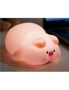 LAMPARA DE NOCHE INFANTIL SOFT PIG 0Z09 XO 2