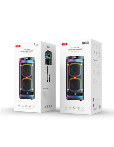 ALTAVOZ KARAOKE BLUETOOTH 40W CON RGB F58 XO