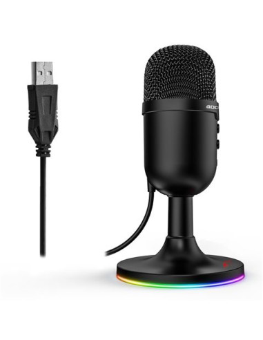 MICRÓFONO GAMING RGB USB G13 | CANCELACIÓN DE RUIDO COOLSOUND