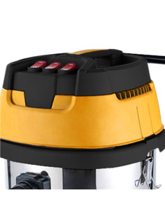ASPIRADORA INOXIDABLE 80 LITROS 3000W TRES MOTORES BLIM 2