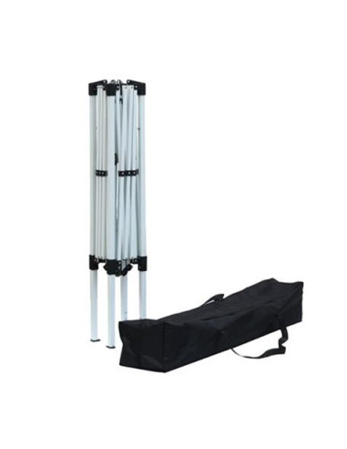 CARPA PLEGABLE ACERO 3X3 METROS AZUL OSCURO SUNGARDEN