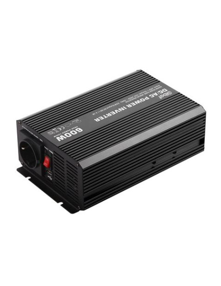 CONVERTIDOR DE CORRIENTE ONDA PURA 600W ELBAT
