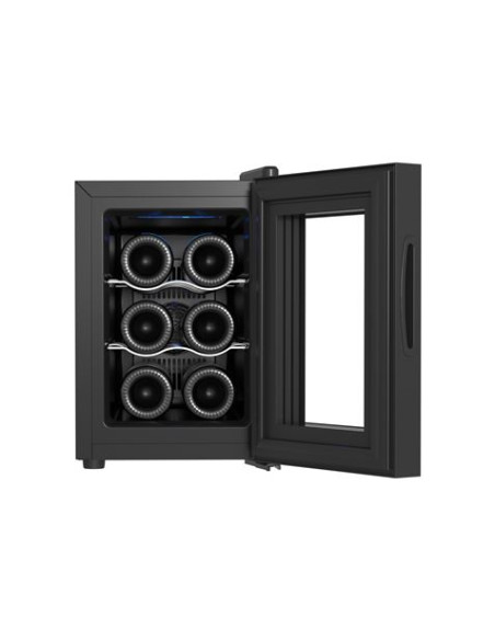 VINOTECA 6 BOTELLAS 58W 39CM MUVIP