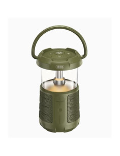 ALTAVOZ BLUETOOTH 15W CON LAMPARA CAMPING XOF49 VERDE XO 2