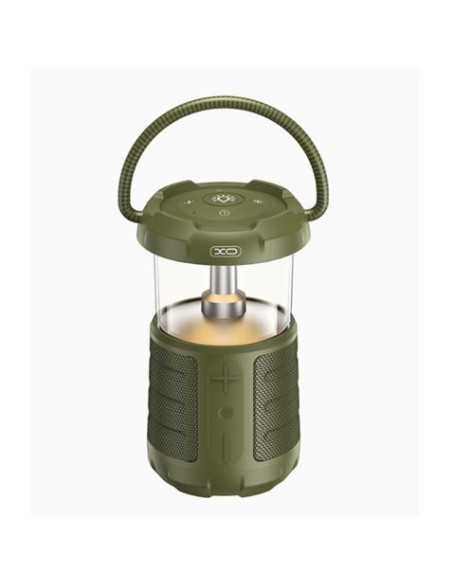 ALTAVOZ BLUETOOTH 15W CON LAMPARA CAMPING XOF49 VERDE XO