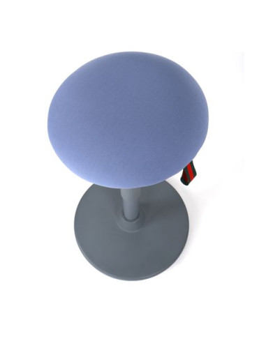 TABURETE MULTIUSOS BALANCIN DESIGN AZUL CROMAD