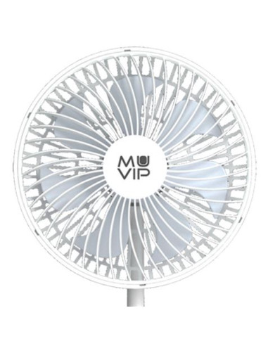 VENTILADOR DE PINZA 6\" BATERÍA MUVIP