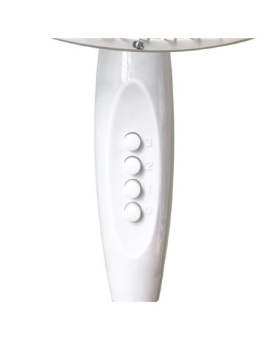 VENTILADOR DE PIE 40CM 45W BASE REFORZADA 3 VELOCIDADES MUVIP