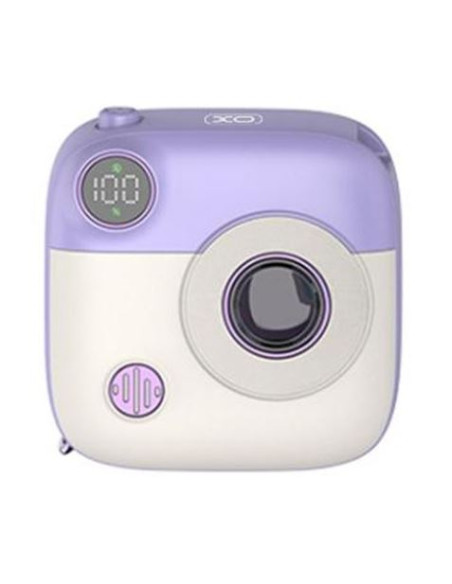 POWERBANK MAGNÉTICA MINI PR223 10000MAH | TIPO C | VIOLETA/BLANCA XO