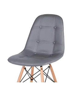 PACK 2 SILLAS DESIGN D300 GRISES MUVIP 2