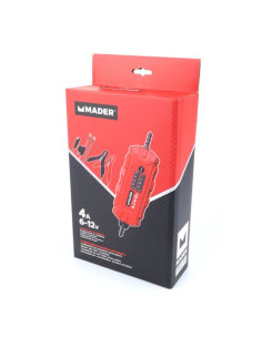 CARGADOR DE BATERIAS INTELIGENTE 4A 6-12V MADER 2