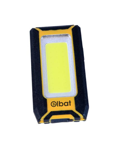 LINTERNA LED RECARGABLE | GANCHO E IMÁN | COB 8W 500LM ELBAT