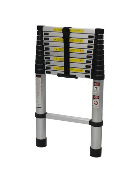 ESCALERA EXTENSIBLE ALUMINIO 10 PELDAÑOS 3.2 METROS MADER