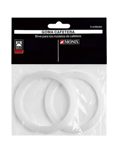 PACK 2 JUNTAS CAFETERAS MONIX-BRA 10 TAZAS