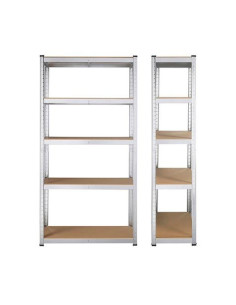ESTANTERIA GALVANIZADA 5 BALDAS 180X90X40CM BLIM 2