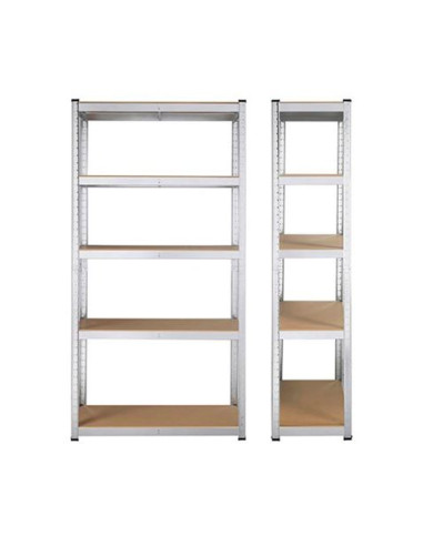 ESTANTERIA GALVANIZADA 5 BALDAS 180X90X40CM BLIM