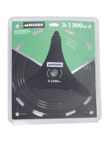DISCO PARA DESBROZADORA 3D 300MM MADER