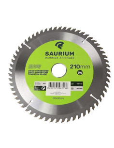 PACK 3 DISCOS CORTE MADERA PARA SIERRAS 210MM. SAURIUM 2