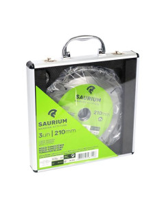 PACK 3 DISCOS CORTE MADERA PARA SIERRAS 210MM. SAURIUM 2