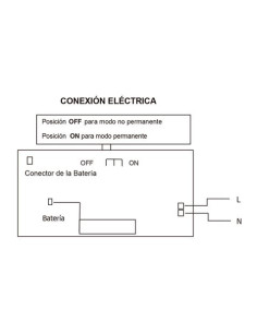 LUZ DE EMERGENCIA 300 LUMENES 6000K ELBAT 2