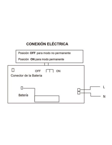 LUZ DE EMERGENCIA 300 LUMENES 6000K ELBAT