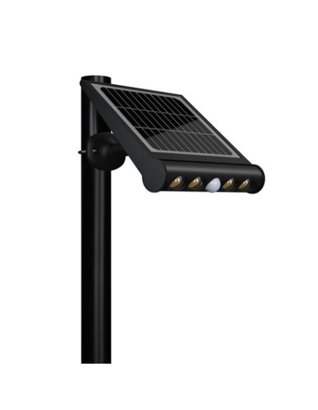 FOCO SOLAR MULTIFUNCIÓN 8W 950LM CON SENSOR ELBAT