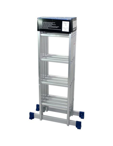 ESCALERA ALUMINIO ARTICULADA 4X4 MADER