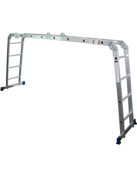 ESCALERA ALUMINIO ARTICULADA 4X4 MADER