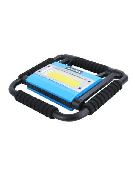 FOCO LED BATERÍA 20W CON SOPORTE PLEGABLE MADER