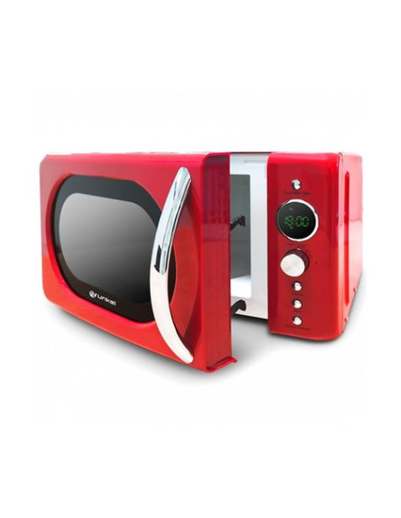 MICROONDAS VINTAGE ROJO 700W. GRUNKEL