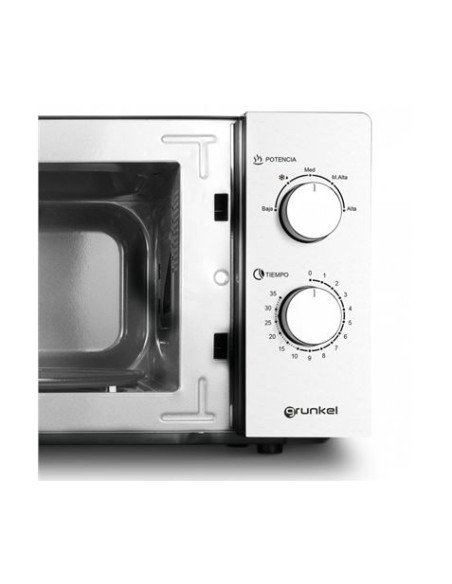 MICROONDAS 20L INOX. 700W GRUNKEL