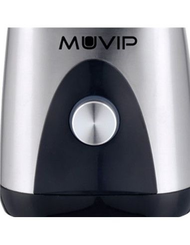 BATIDORA INOXIDABLE VASO CRISTAL 1300W 1.5 LITROS MUVIP