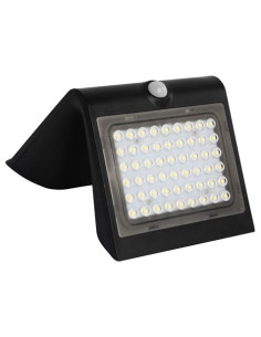 APLIQUE LED SOLAR 4W 500LM DOBLE ILUMINACIÓN NEGRO ELBAT 2