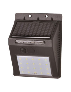 APLIQUE LED SOLAR 30LM NEGRO ELBAT 2