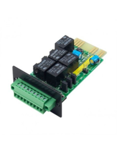 Tarjeta de contactos secos (Relays) en puerto SNMP