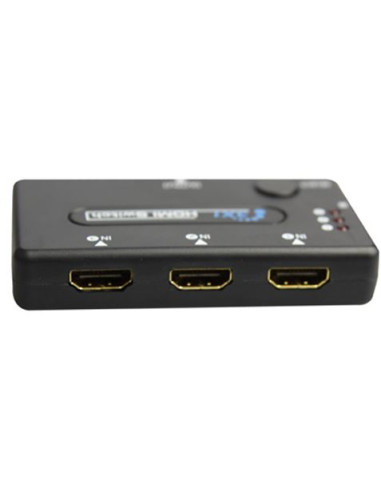 SWITCH HDMI 3 PUERTOS 1080P CON MANDO CROMAD