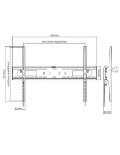 SOPORTE DE PARED TV LED LCD 60\"-100\" CROMAD 2