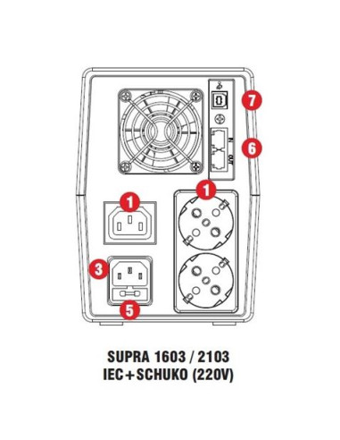 SAI XMART SUPRA 1600VA