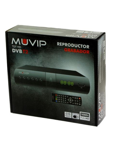 TDT HD REPRODUCTOR-GRABADOR DVB-T2 MUVIP