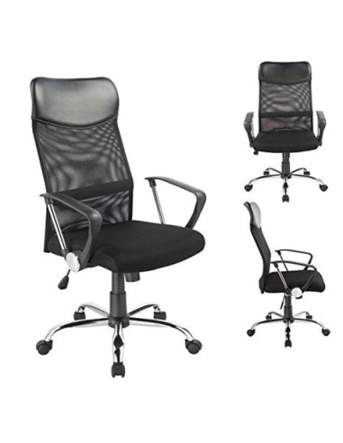 SILLA OFICINA OF100 NEGRO MUVIP