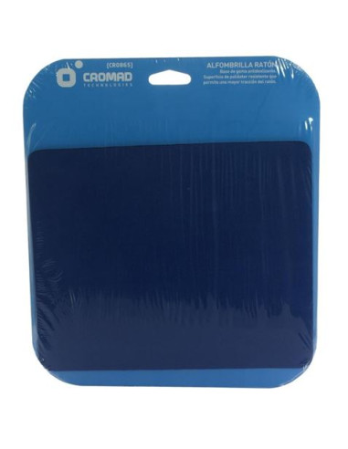 ALFOMBRILLA RATÓN AZUL CROMAD