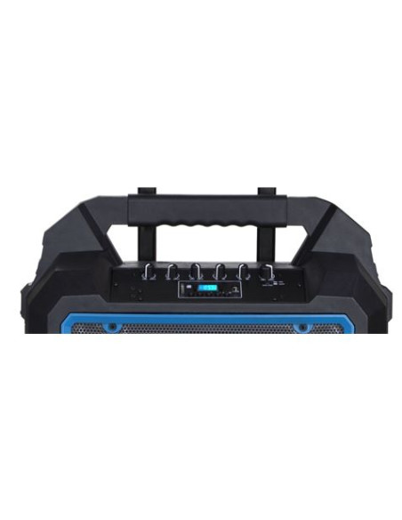 ALTAVOZ AUTOAMPLIFICADO PRO300 10\" 300W CON BATERIA + MICRO SERIE PRO COOLS