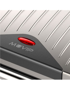 SANDWICHERA INOX GRILL 750W MUVIP 2