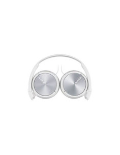 AURICULAR DIADEMA PLEGABLE CON MICRÓFONO BLANCO SONY 2