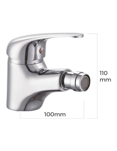 MONOMANDO BIDET SERIE HIDRO EDM