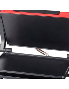 SANDWICHERA INOX PLACA LISA 750W ROJA MUVIP 2