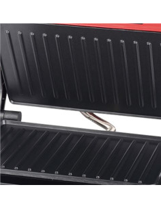 SANDWICHERA INOX GRILL 750W ROJA MUVIP